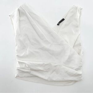Zara White Tank Top